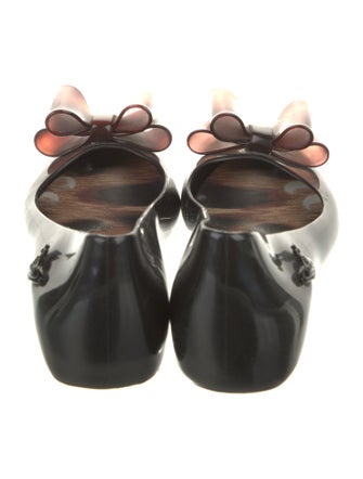 Vivienne Westwood Rubber Bow Accents Flats