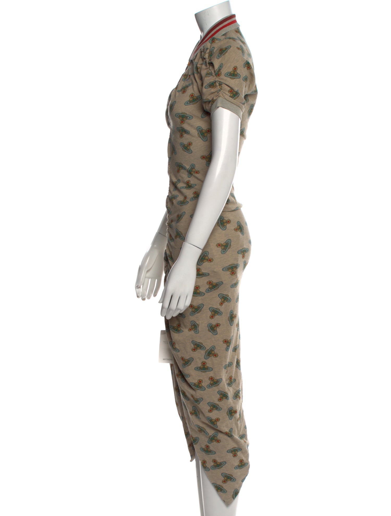 Vivienne Westwood Printed Long Dress w/ Tags
