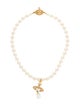 Vivienne Westwood One Row Pearl Drop Choker