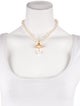 Vivienne Westwood One Row Pearl Drop Choker