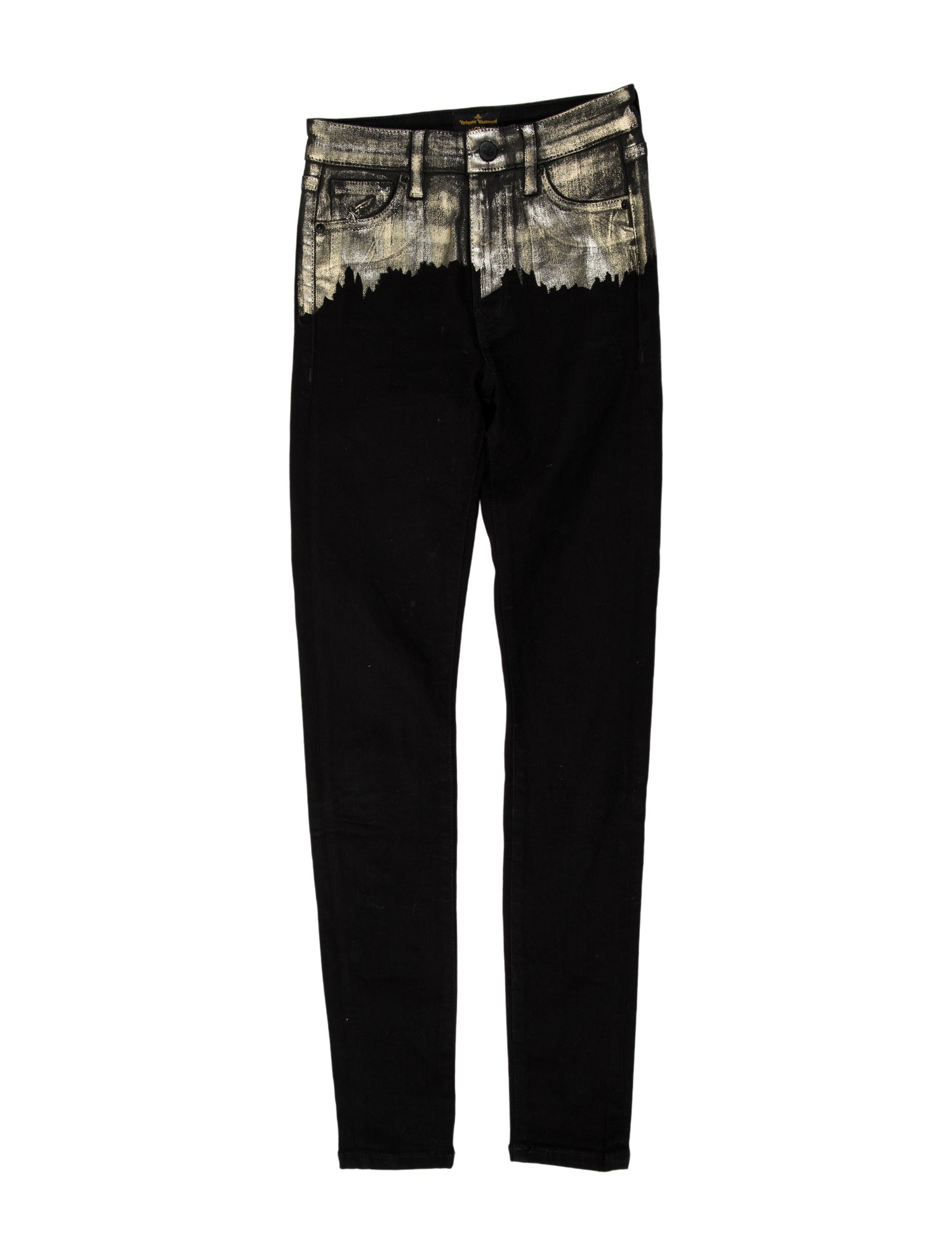 Vivienne Westwood Anglomania Mid-Rise Skinny Leg Jeans