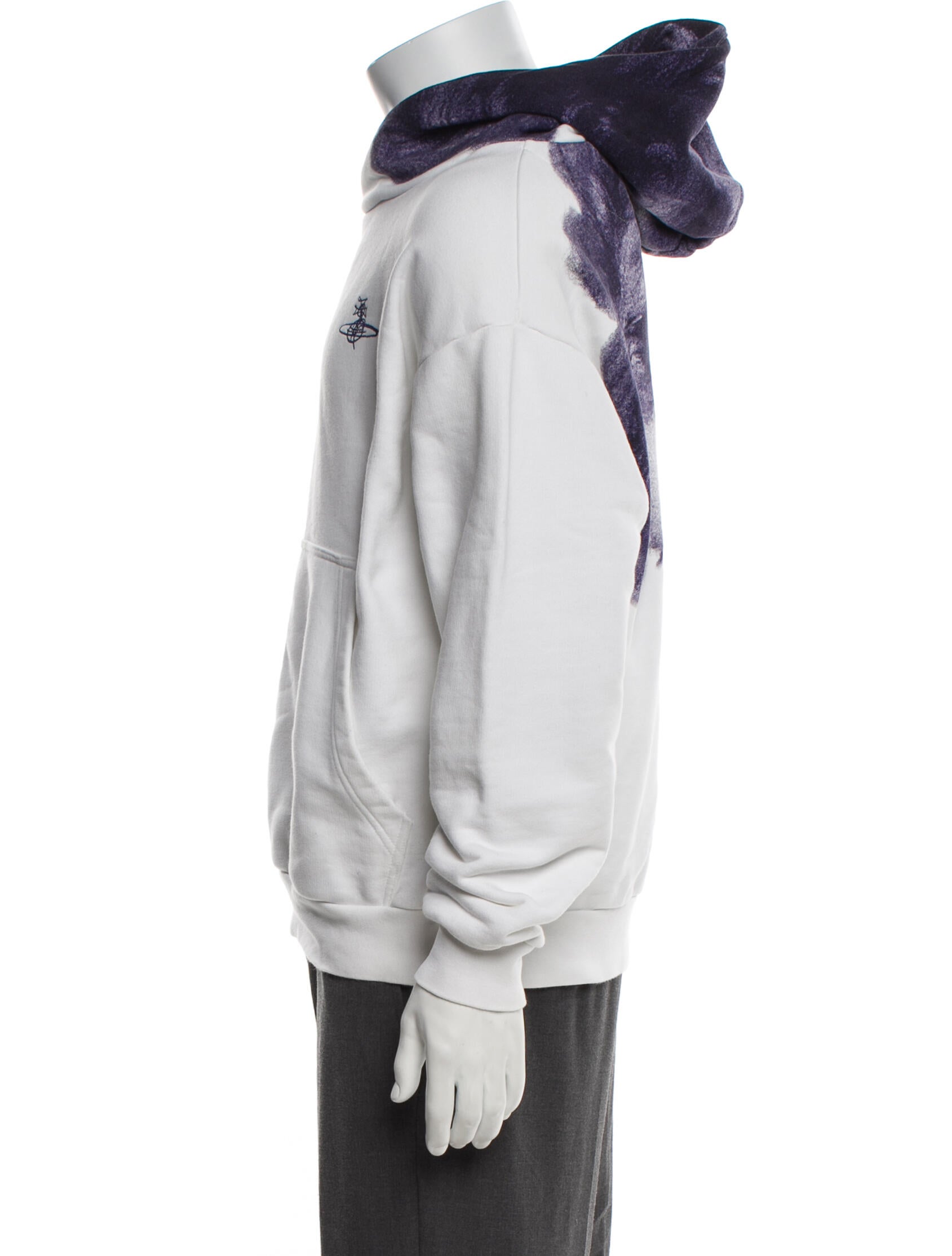 Vivienne Westwood Graphic Print Crew Neck Hoodie