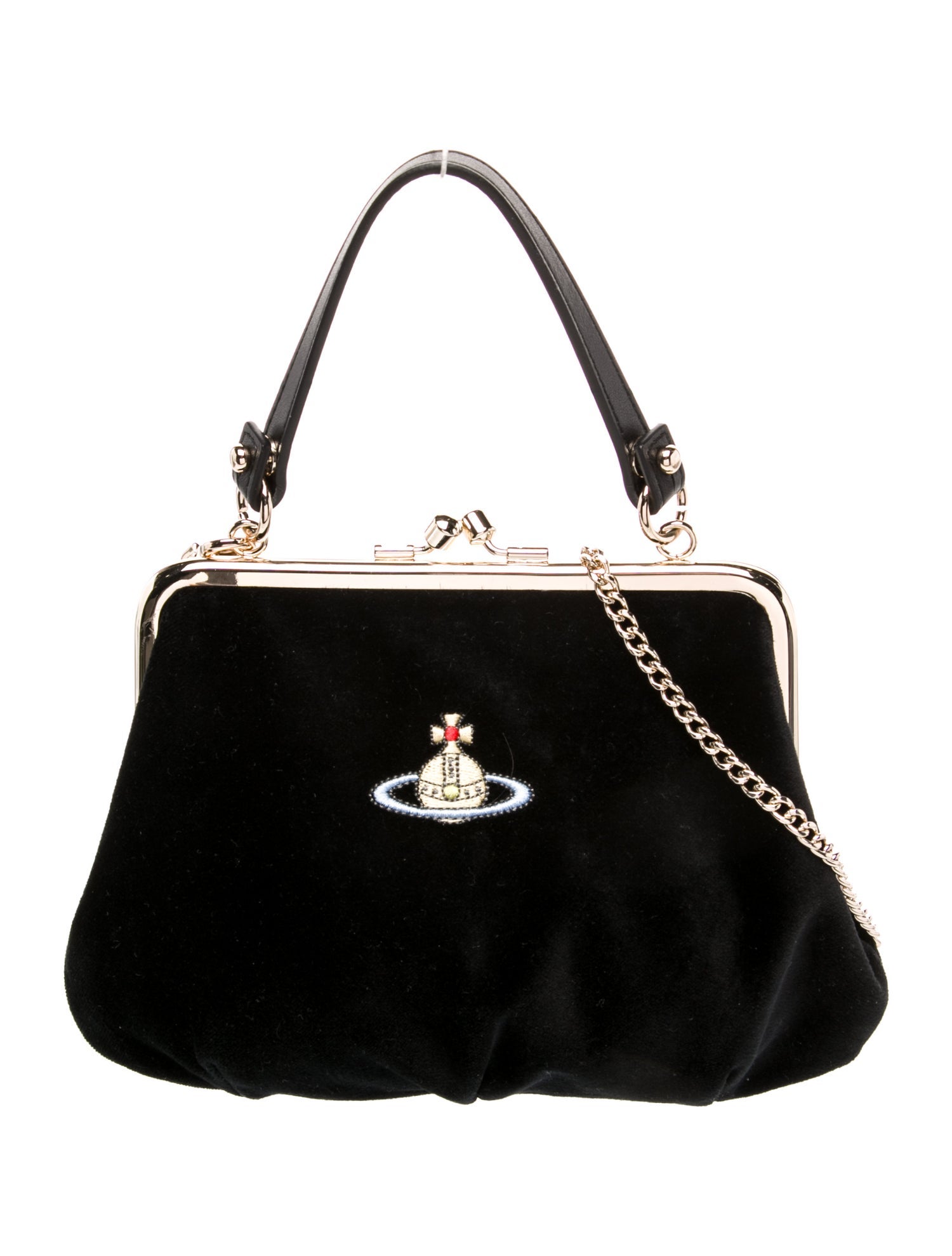 Vivienne Westwood Velvet Evening Bag