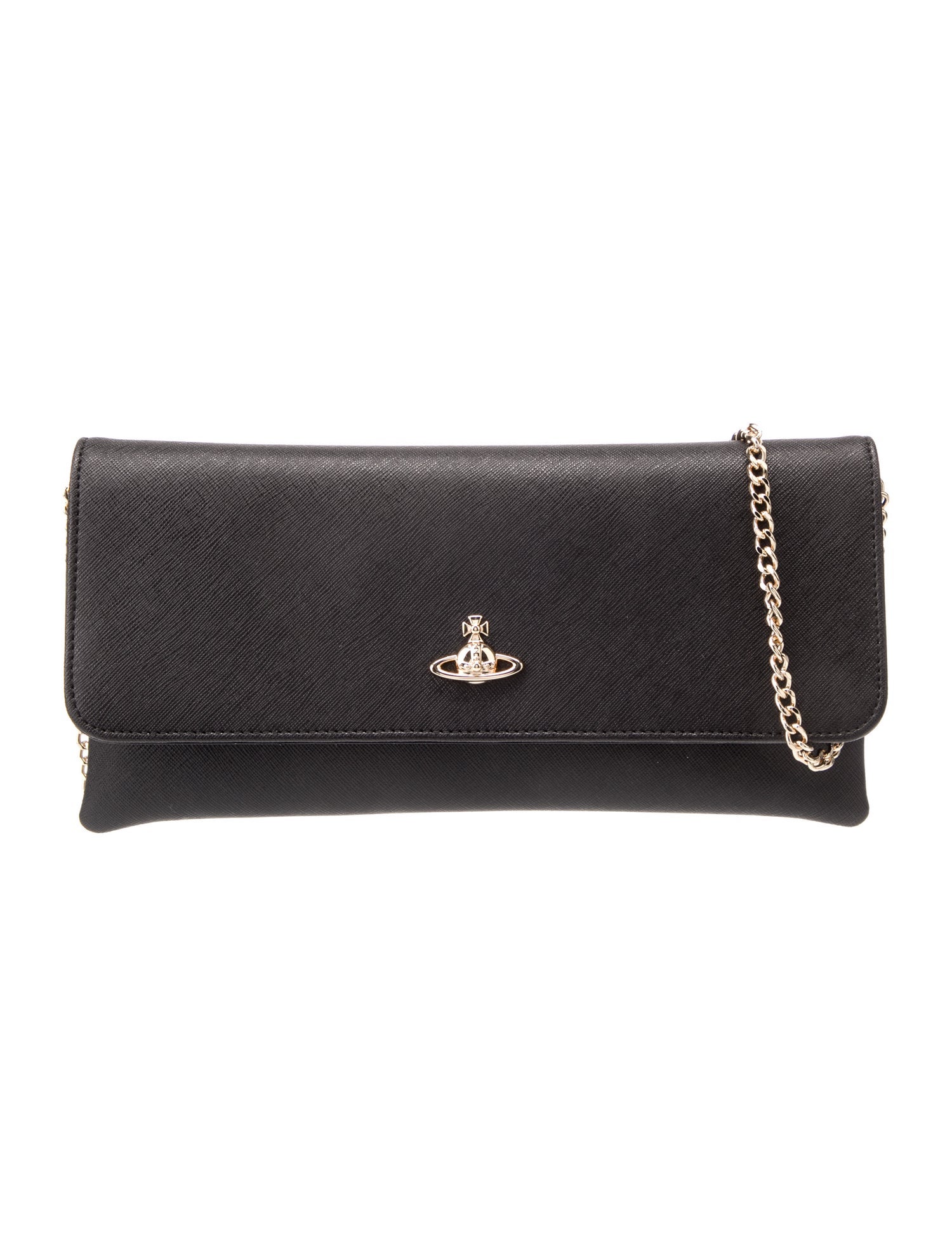 Vivienne Westwood Saffiano Leather Clutch