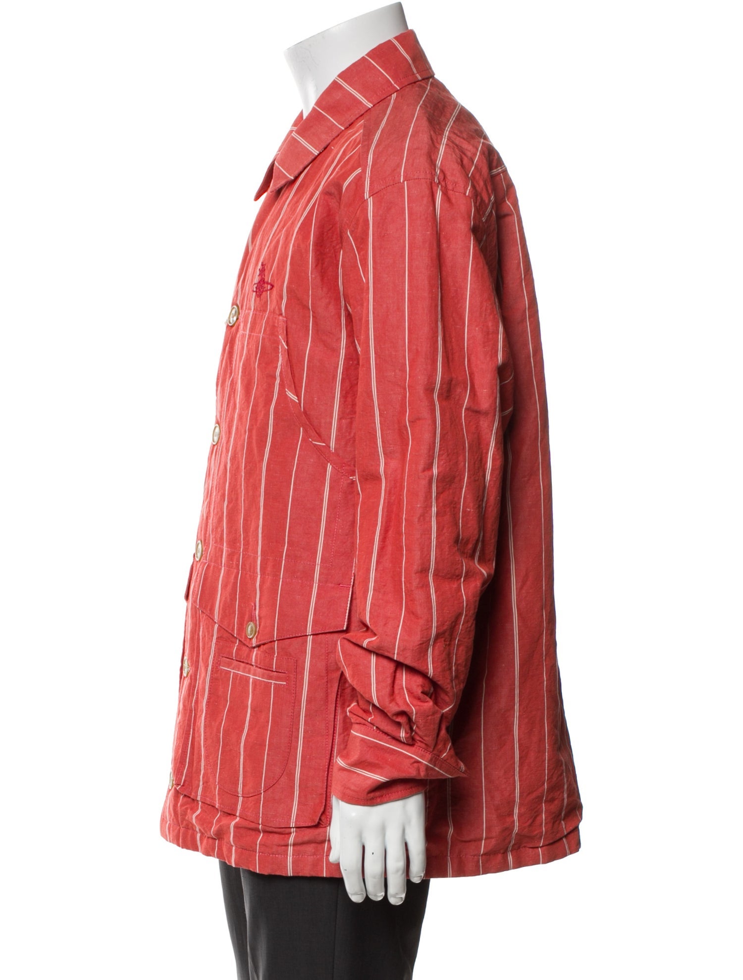 Vivienne Westwood Striped Utility Jacket w/ Tags