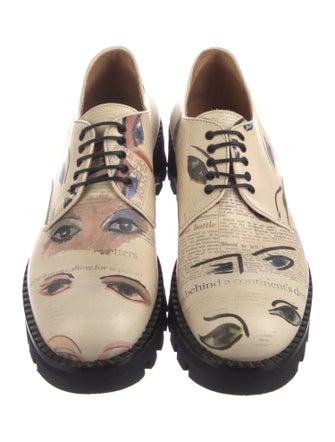 Vivienne Westwood Leather Printed Oxfords