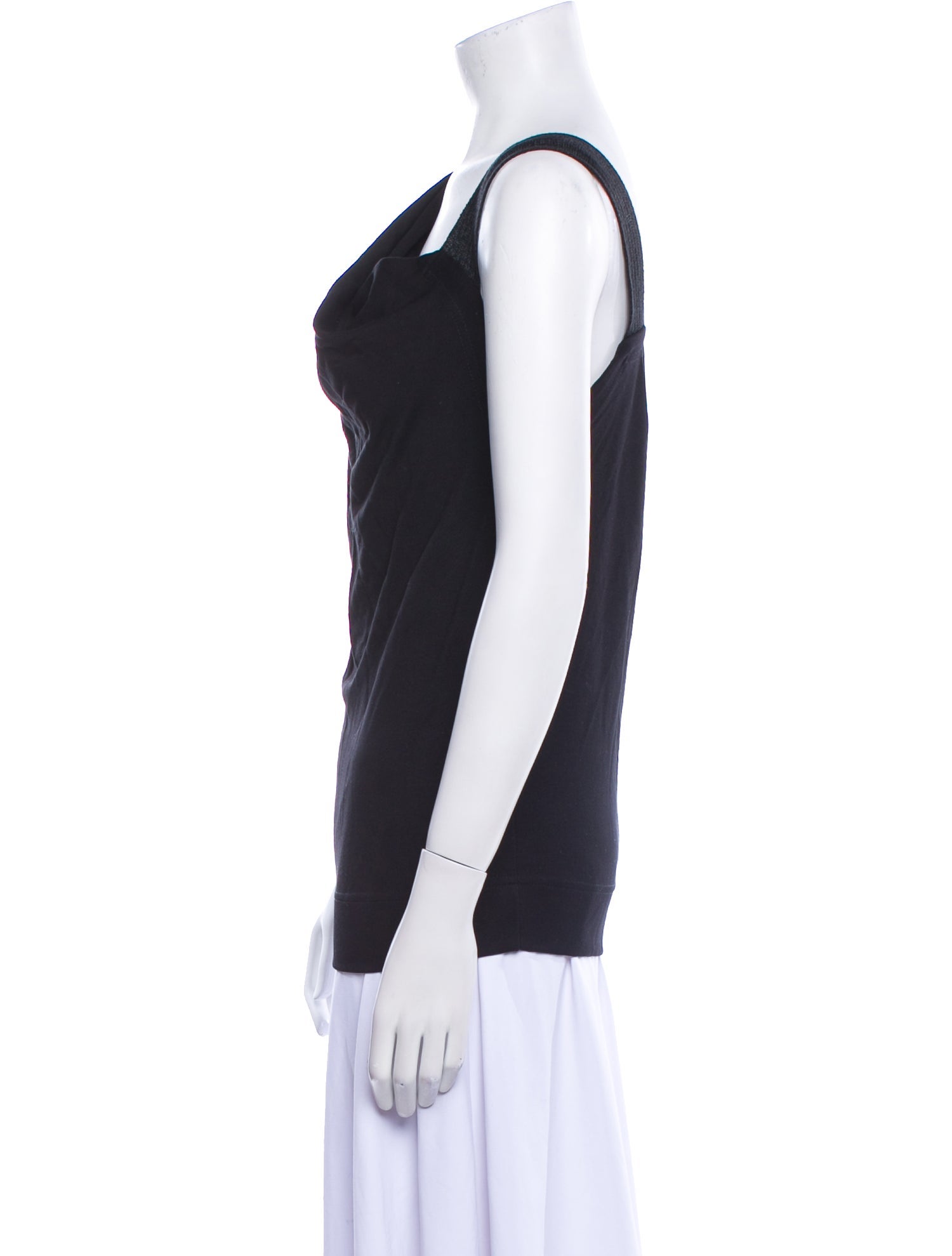 Vivienne Westwood Cowl Neck Sleeveless Top