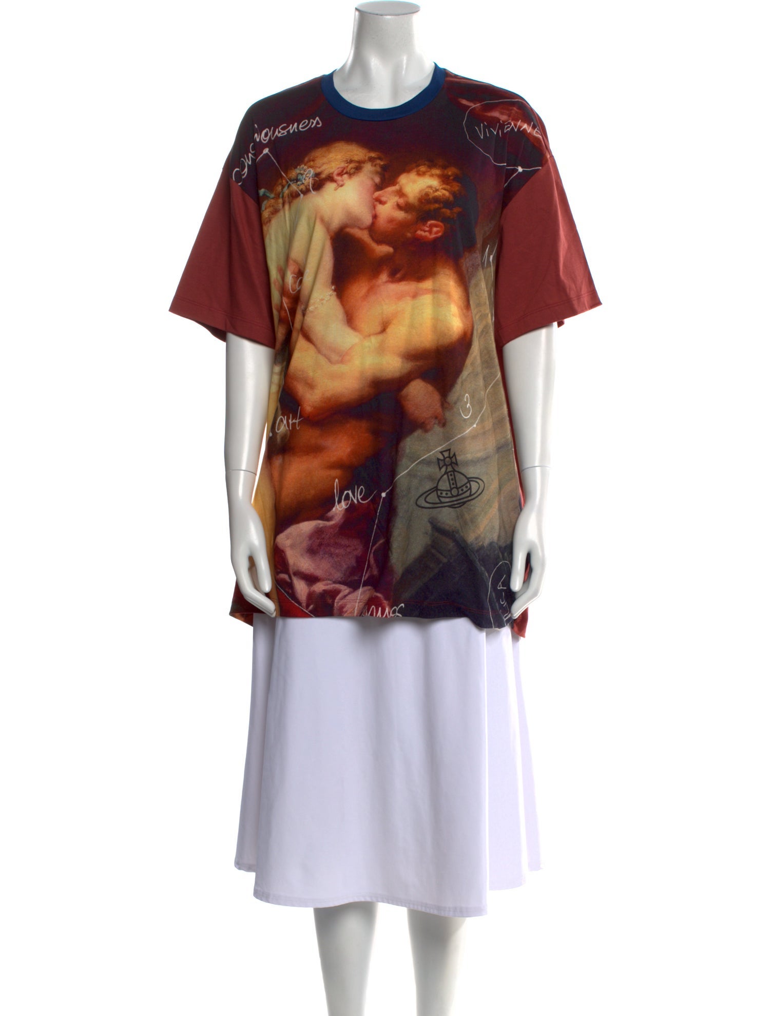 Vivienne Westwood Graphic Print Crew Neck T-Shirt w/ Tags