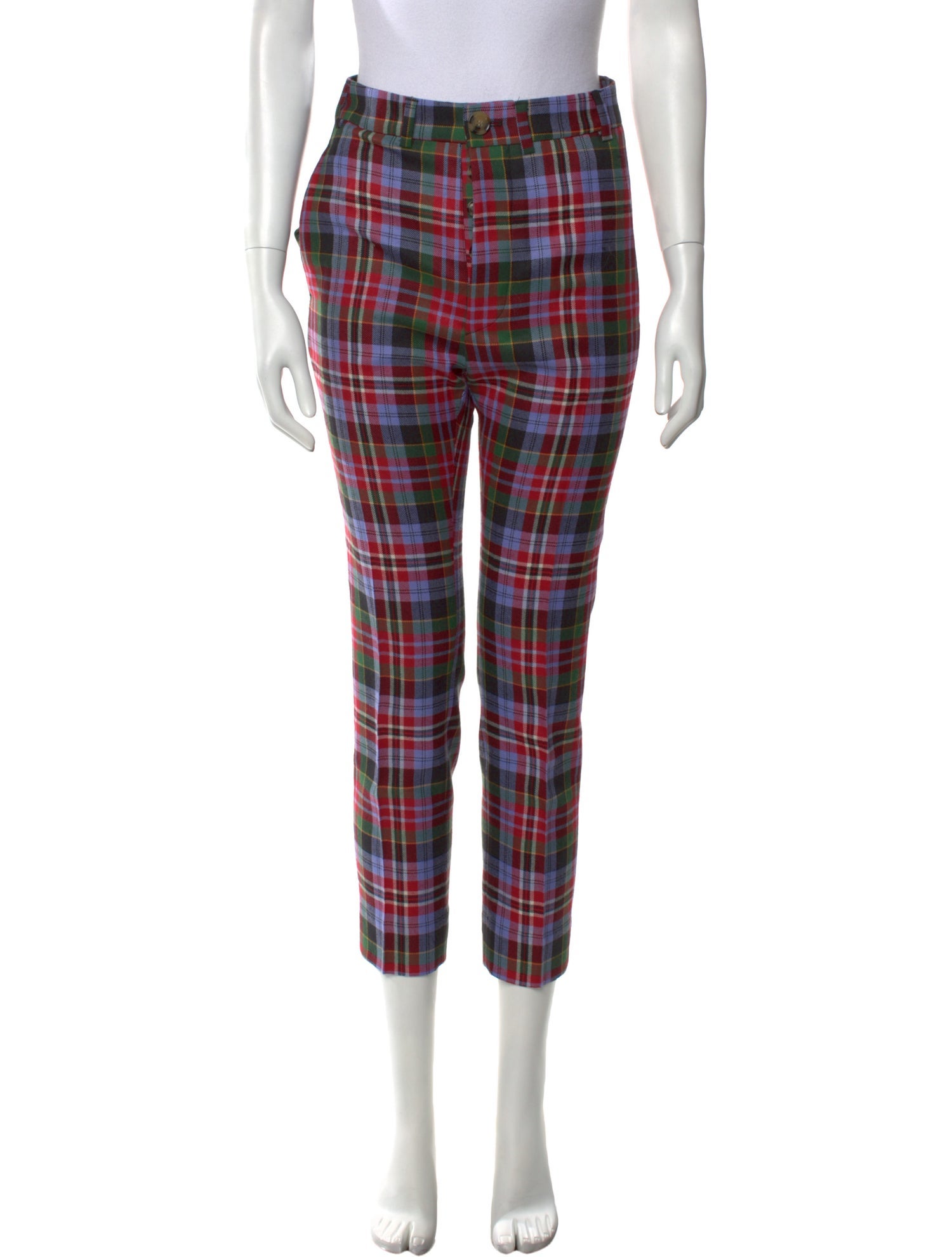 Vivienne Westwood Virgin Wool Straight Leg Pants