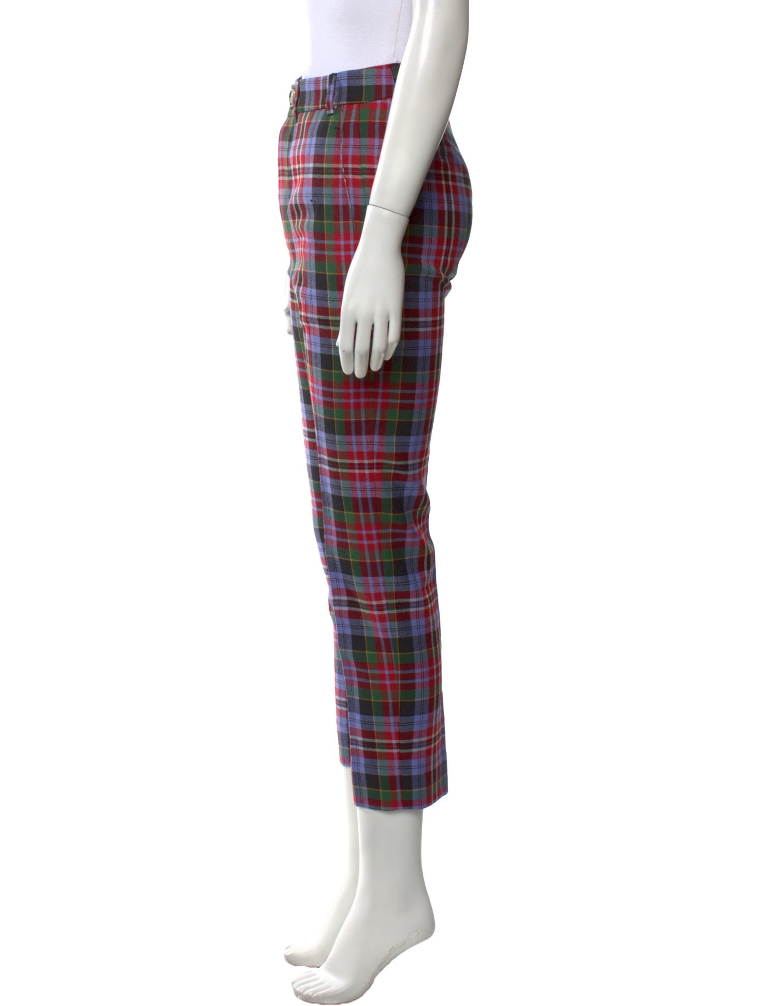 Vivienne Westwood Virgin Wool Straight Leg Pants