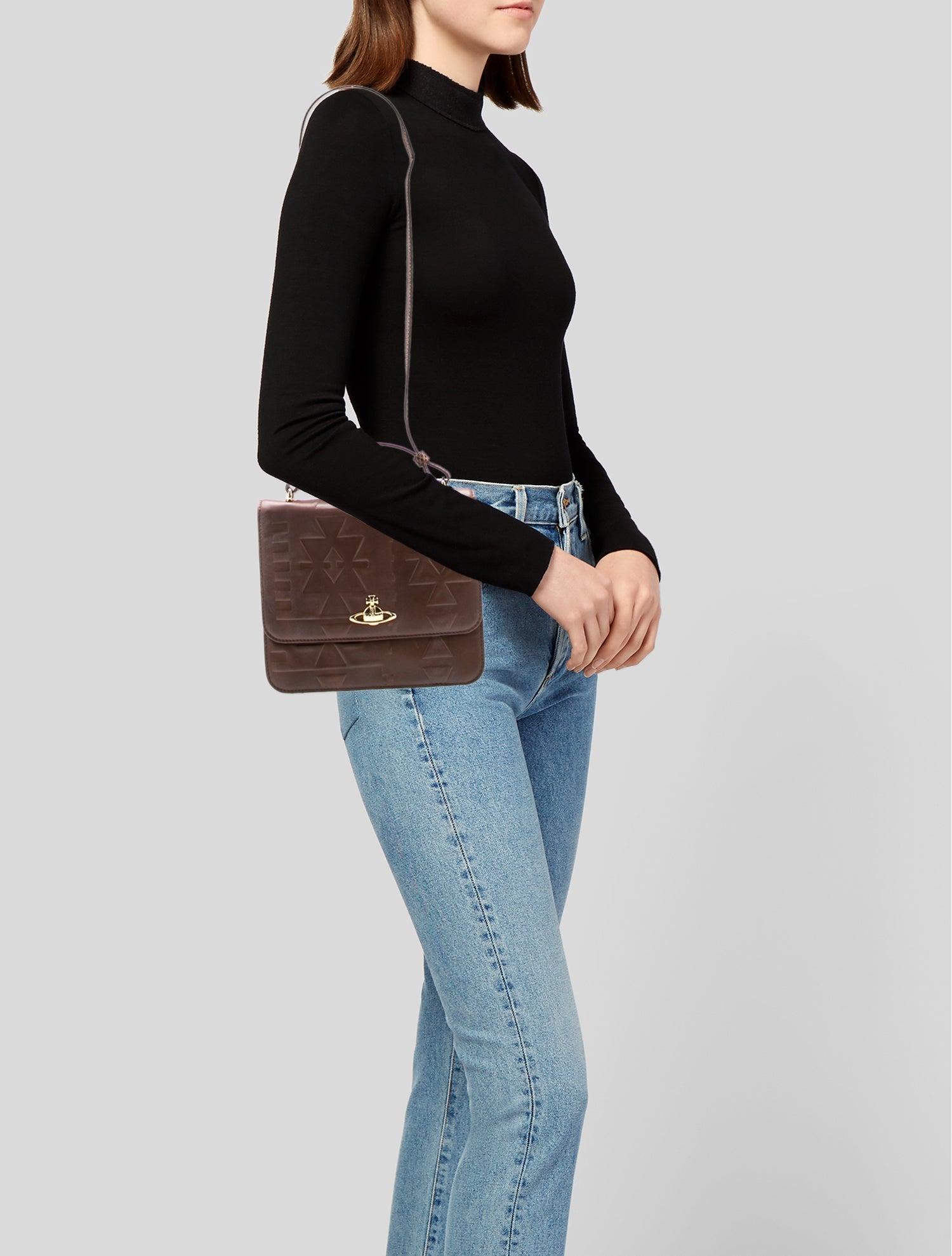 Vivienne Westwood Leather Crossbody Bag