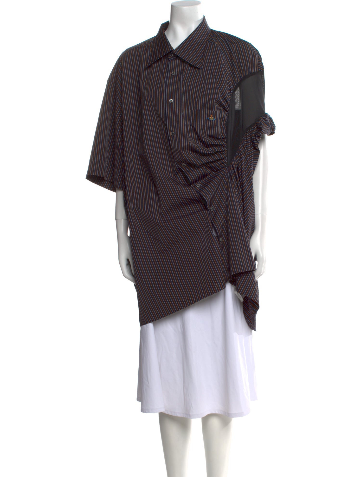 Vivienne Westwood Striped Short Sleeve Tunic