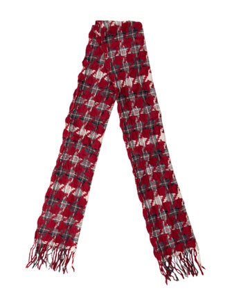 Vivienne Westwood Houndstooth Print Scarf