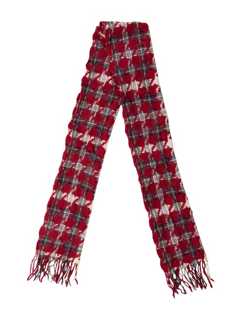 Vivienne Westwood Houndstooth Print Scarf
