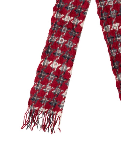 Vivienne Westwood Houndstooth Print Scarf