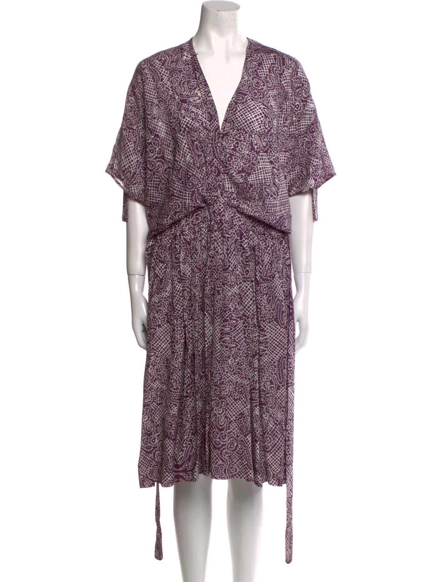 Vivienne Westwood Printed Midi Length Dress