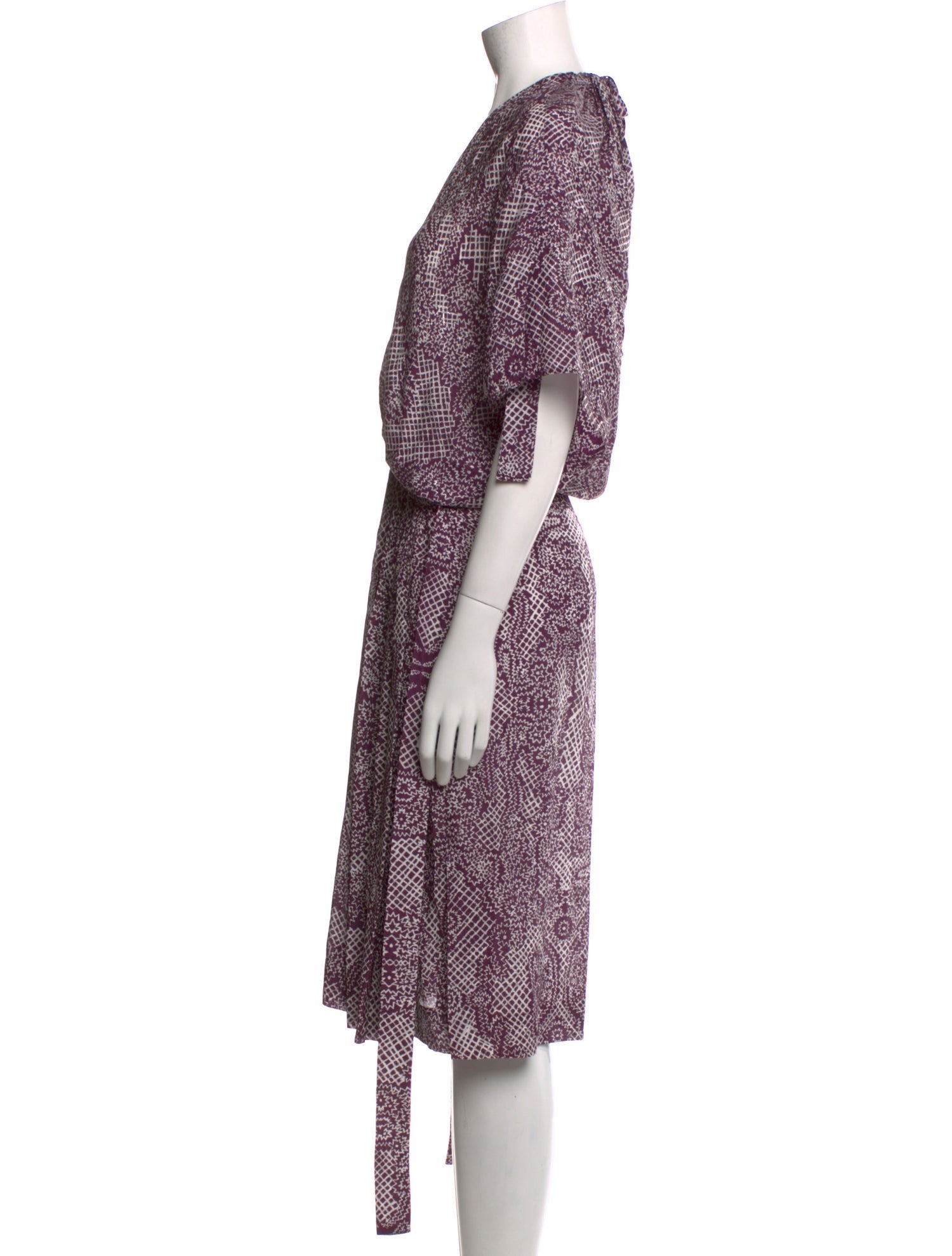 Vivienne Westwood Printed Midi Length Dress