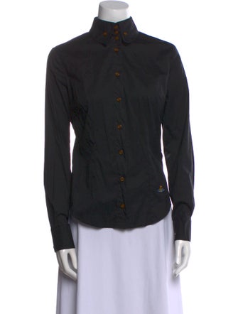 Vivienne Westwood Long Sleeve Button-Up Top