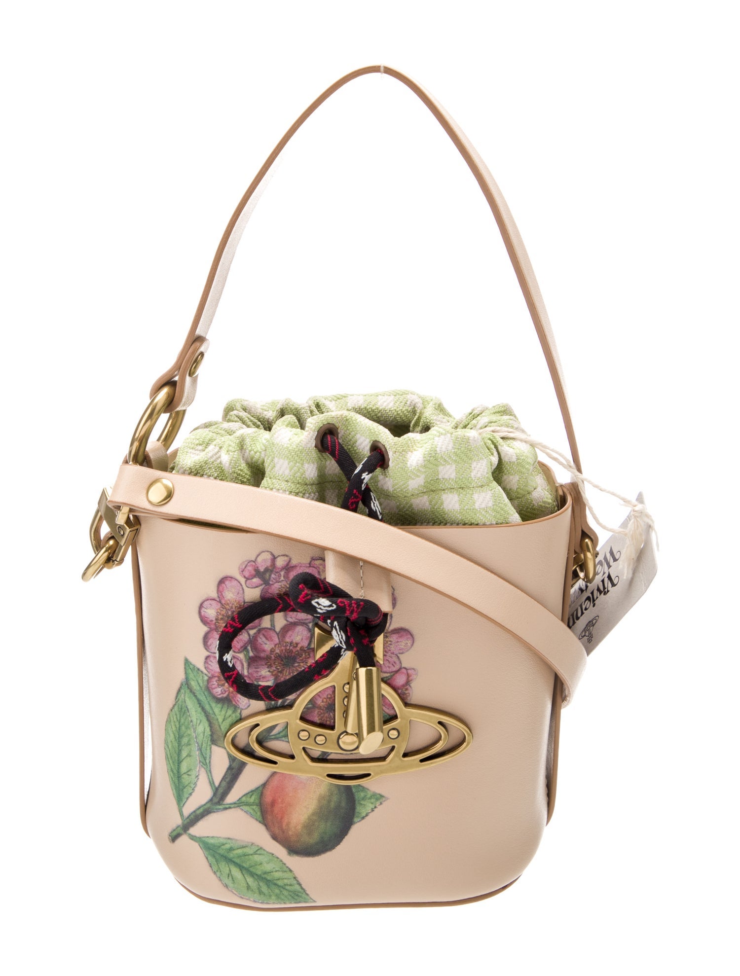 Vivienne Westwood Leather Bucket Bag