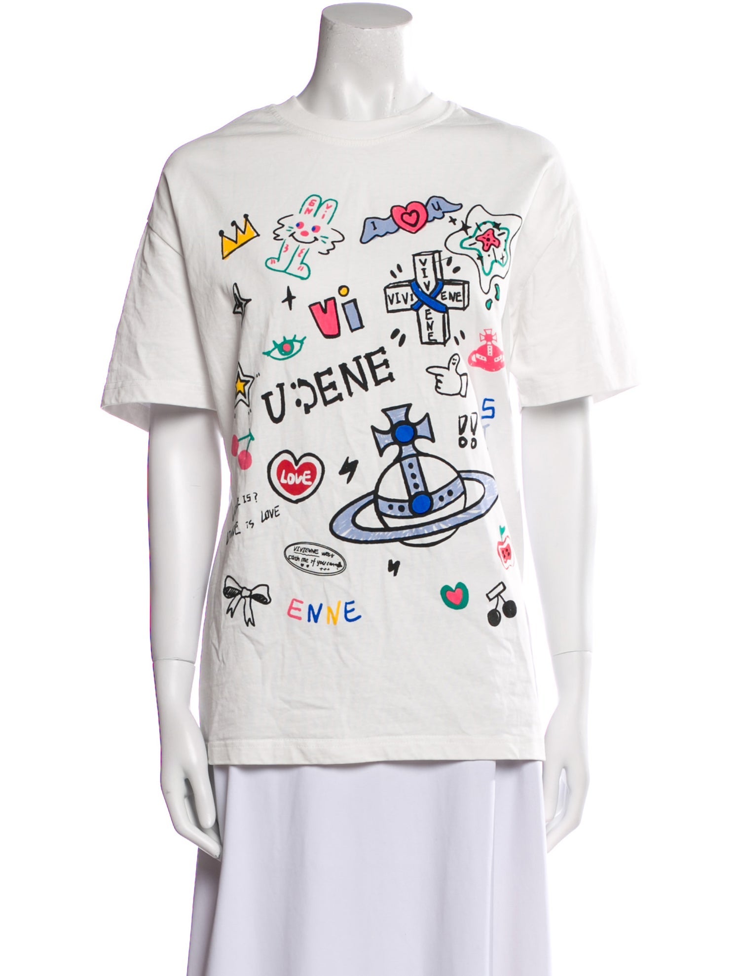Vivienne Westwood Graphic Print Crew Neck T-Shirt