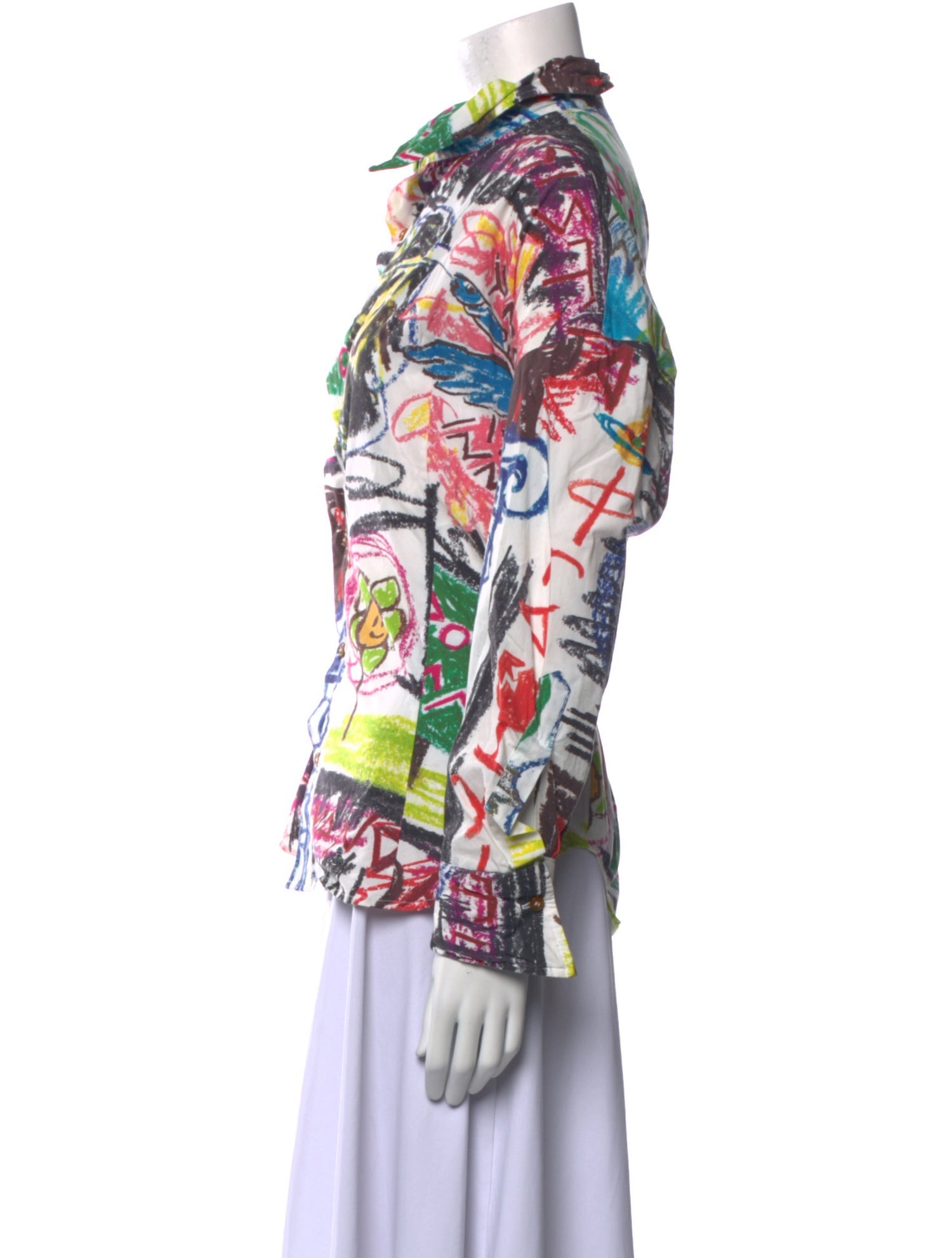 Vivienne Westwood Printed Long Sleeve Shirt