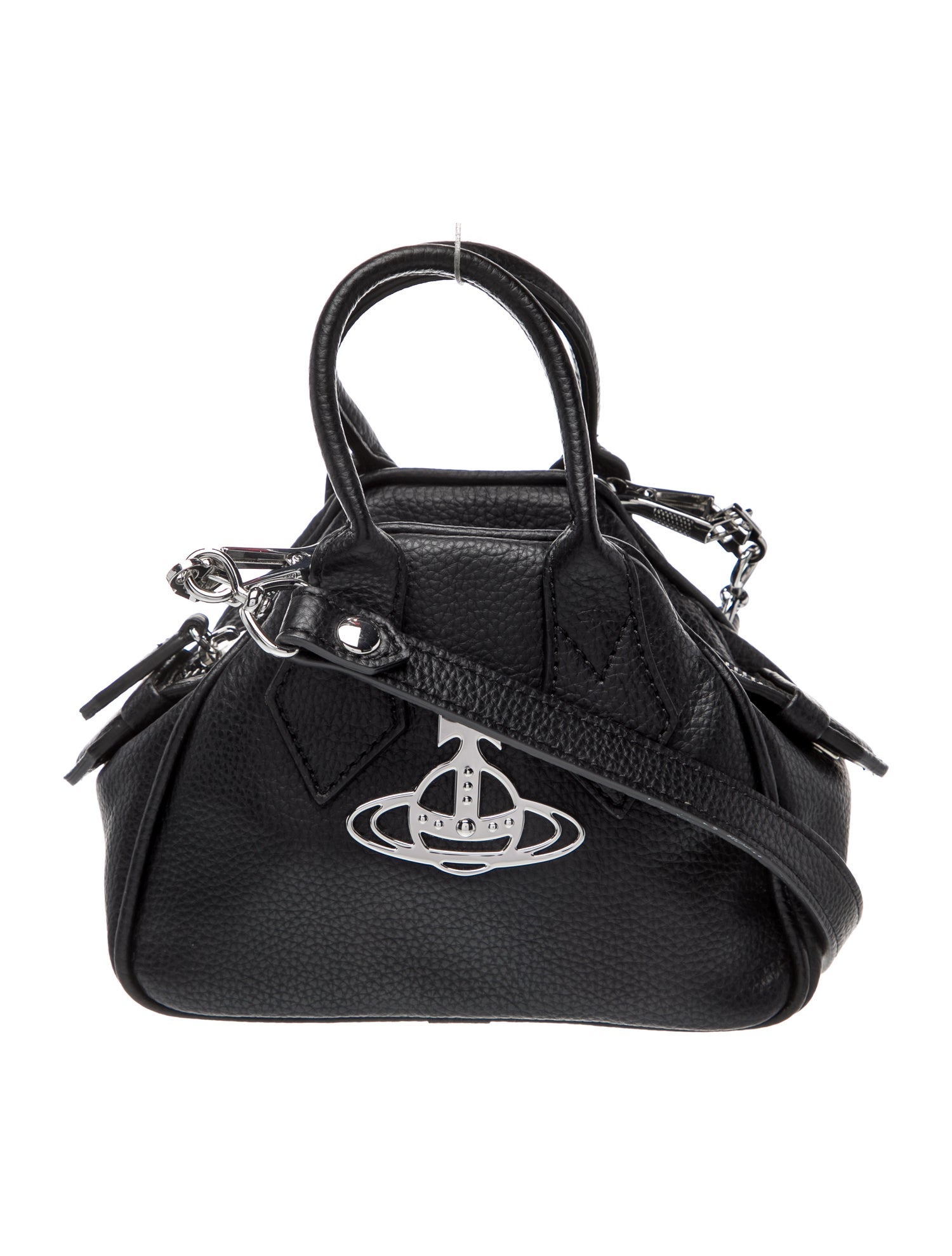 Vivienne Westwood Leather Top Handle Bag