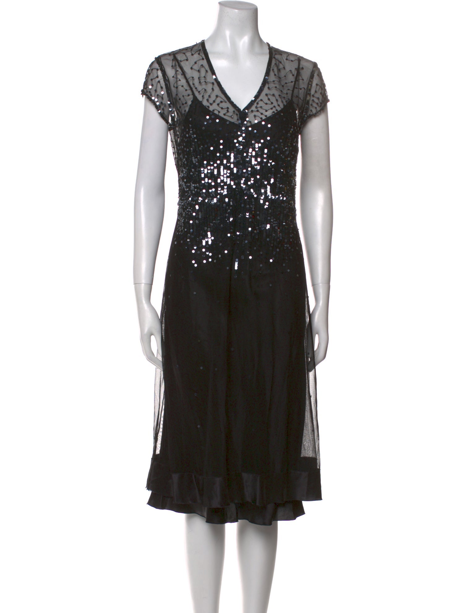 Vivienne Tam Vintage Midi Length Dress