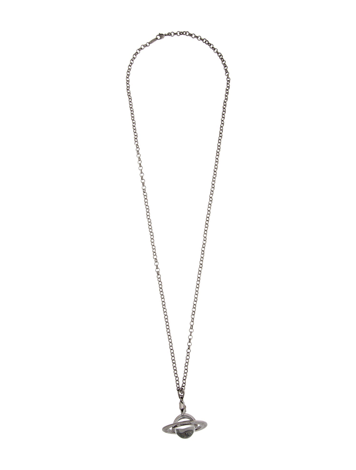 Vivienne Westwood Crystal & Resin Mayfair Large Orb Pendant Long Necklace