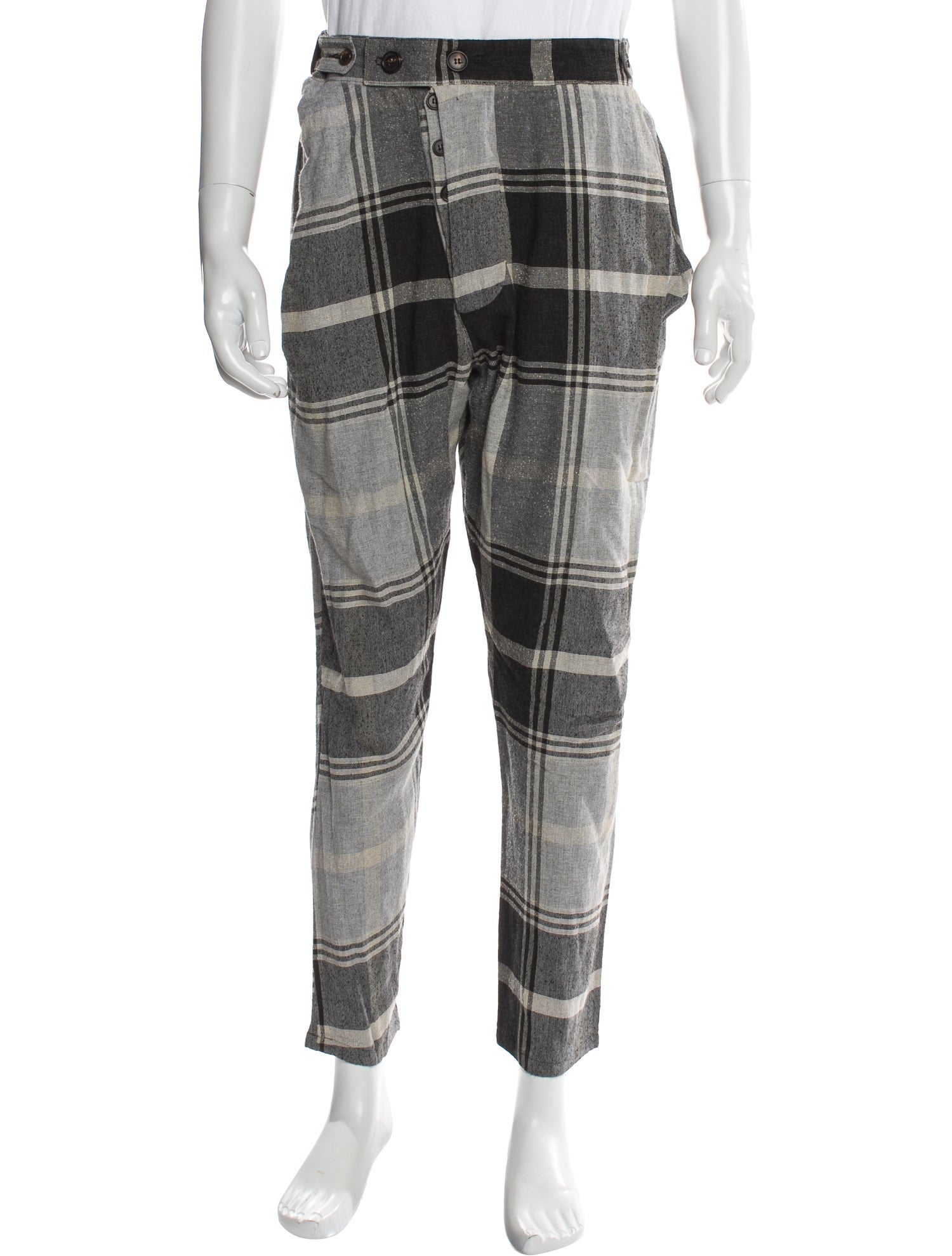 Vivienne Westwood Plaid Print Joggers