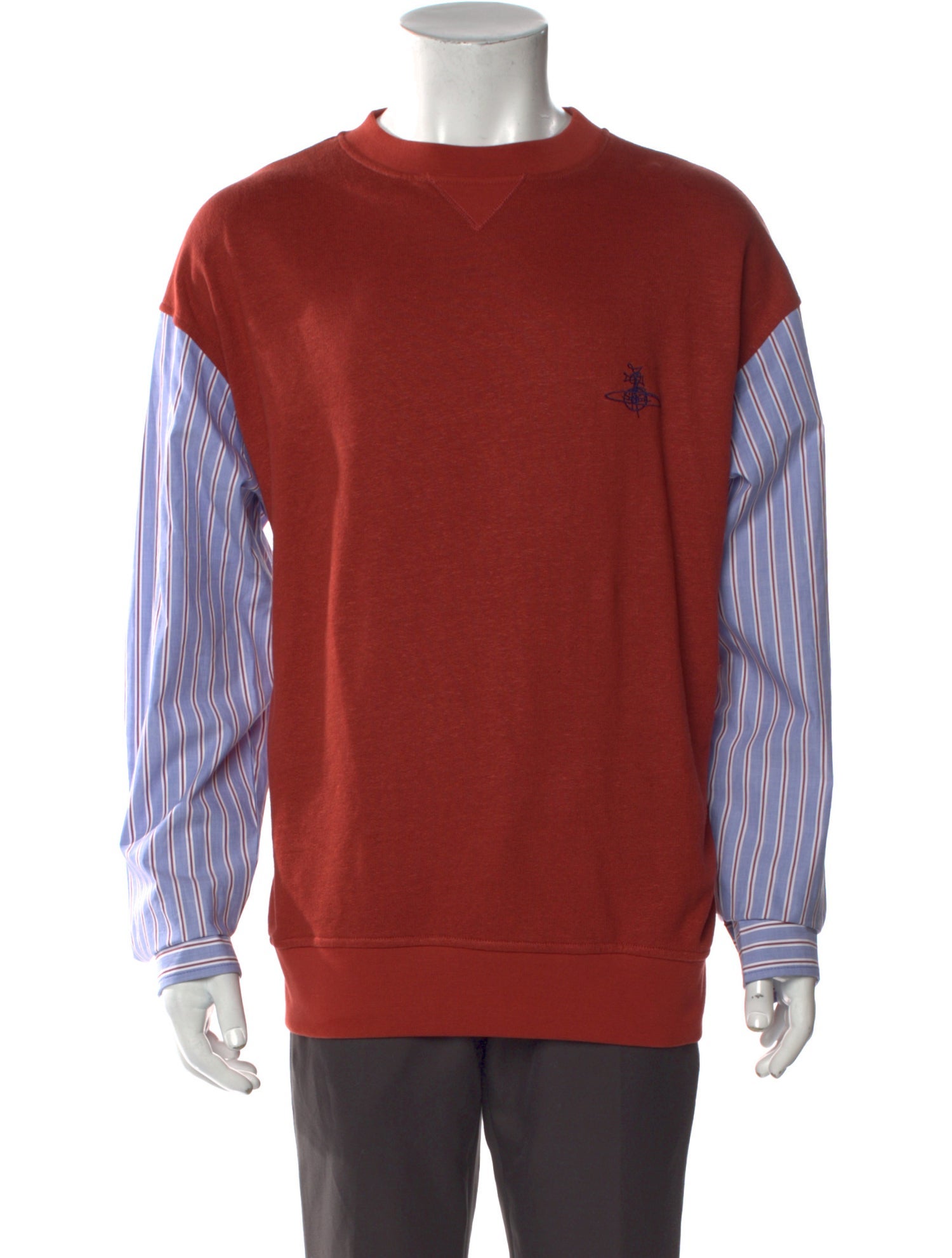 Vivienne Westwood Crew Neck Long Sleeve Pullover