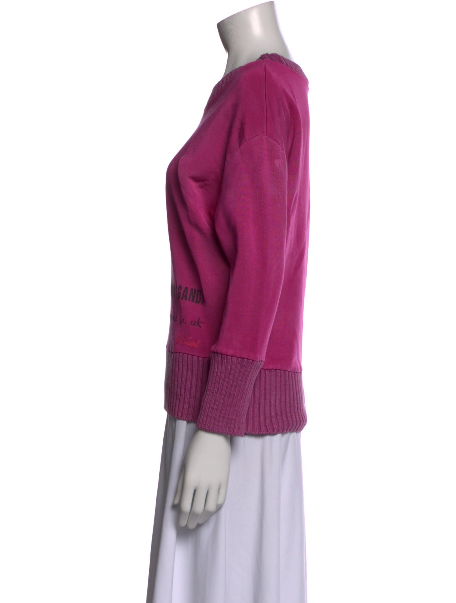 Vivienne Westwood Graphic Print Crew Neck Sweatshirt