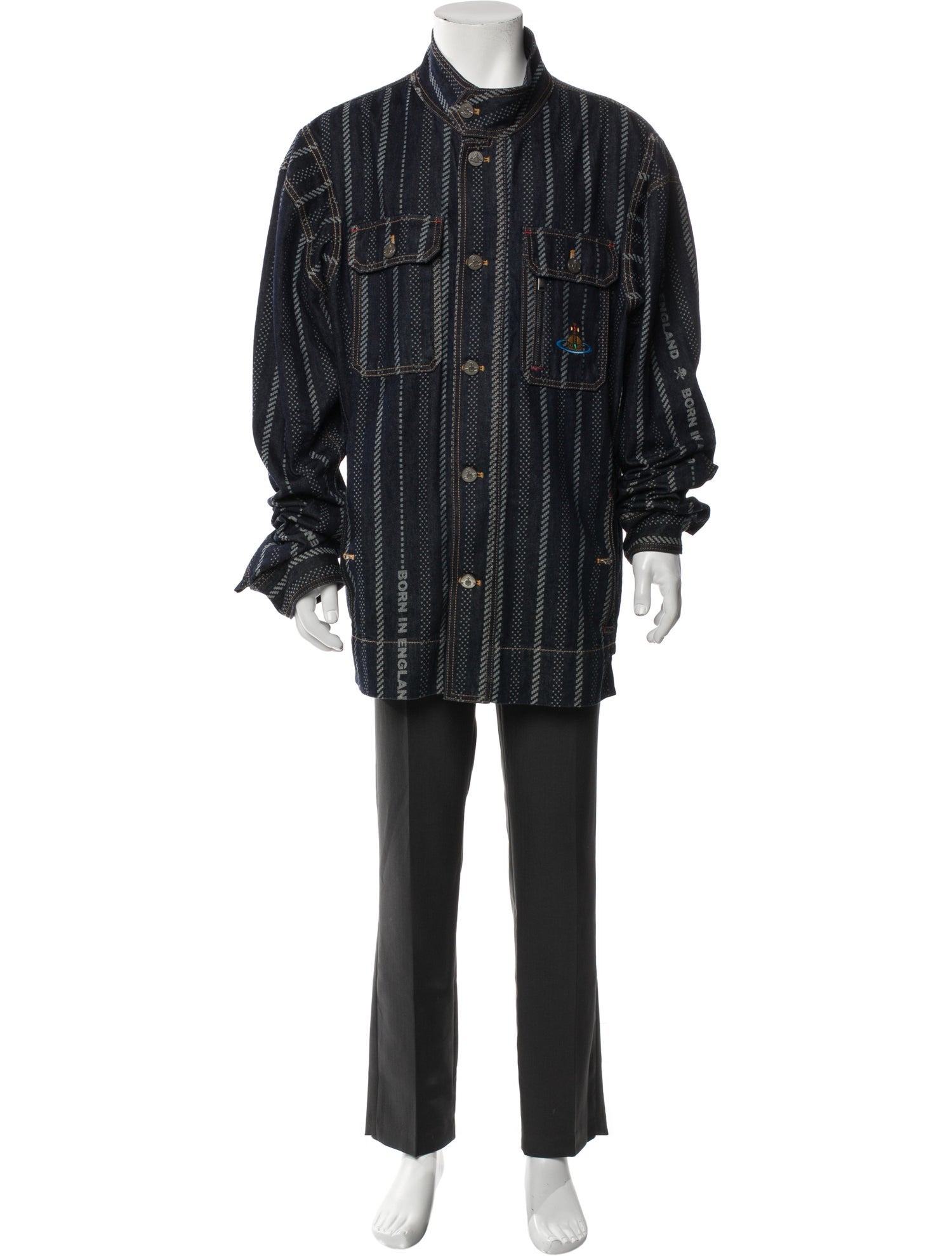 Vivienne Westwood Striped Parka