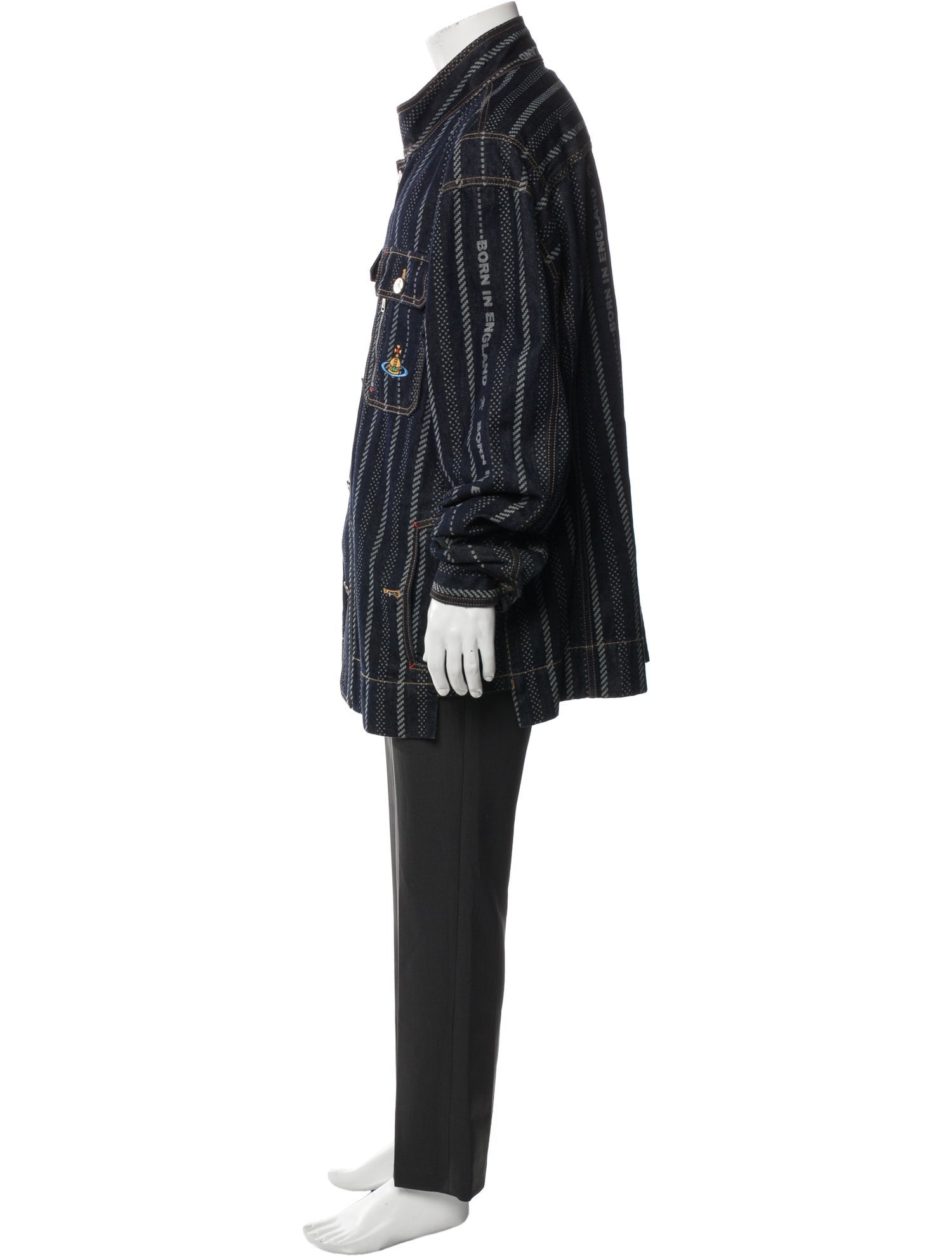 Vivienne Westwood Striped Parka