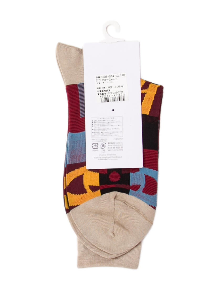 Vivienne Westwood Pattern Print Socks w/ Tags