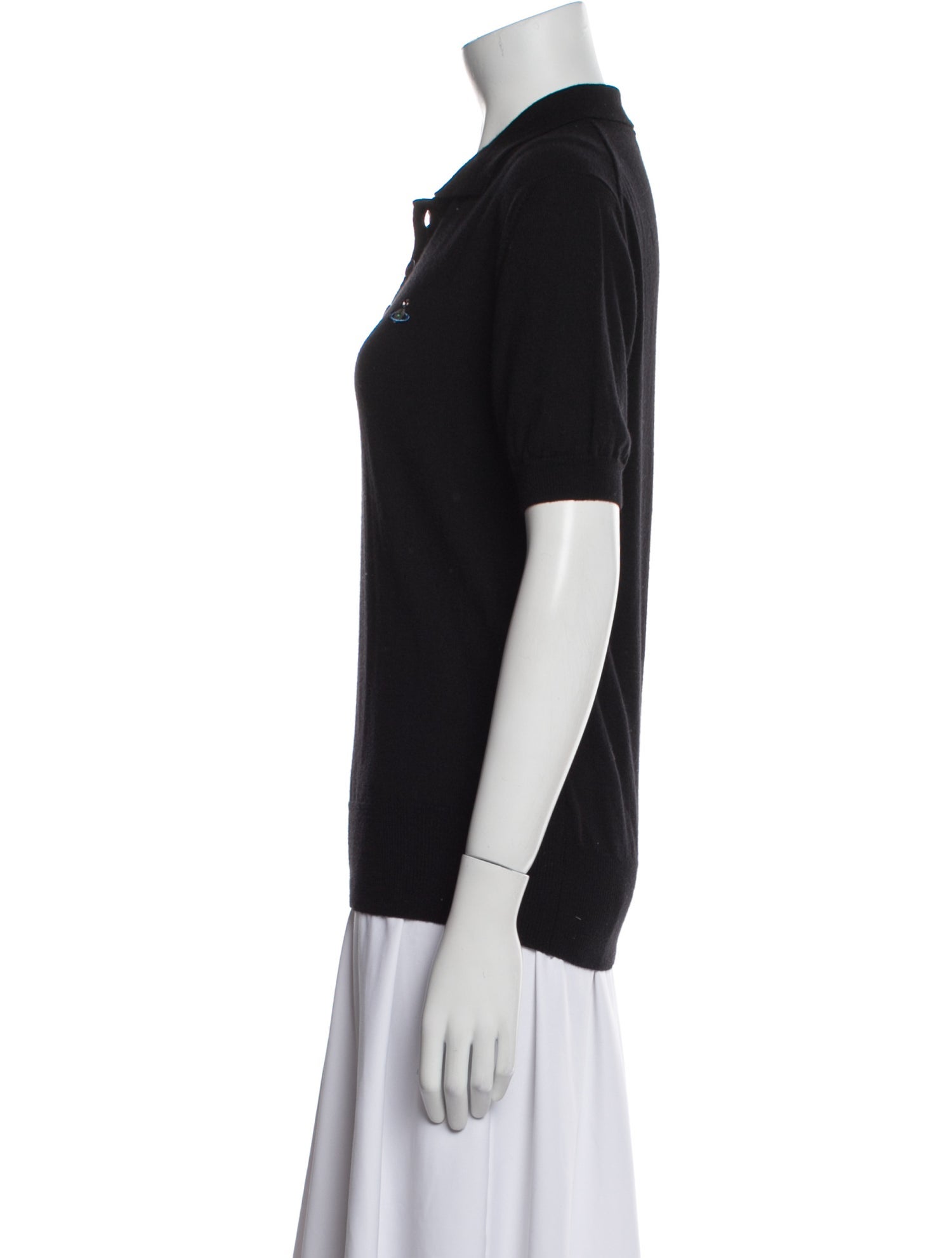 Vivienne Westwood Virgin Wool Short Sleeve Polo