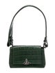 Vivienne Westwood Embossed Leather Top Handle Bag