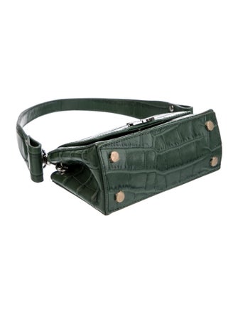 Vivienne Westwood Embossed Leather Top Handle Bag