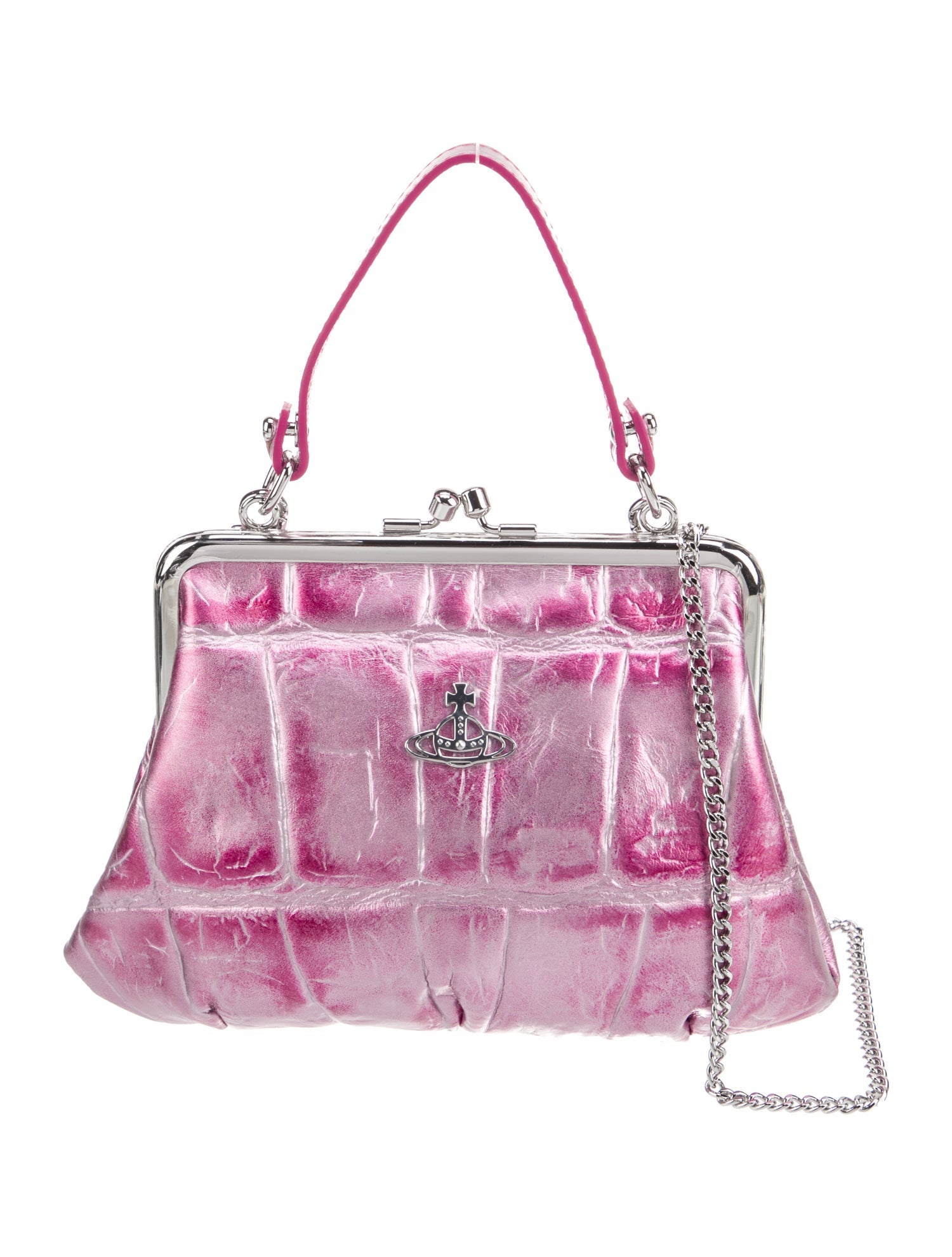 Vivienne Westwood Leather Evening Bag