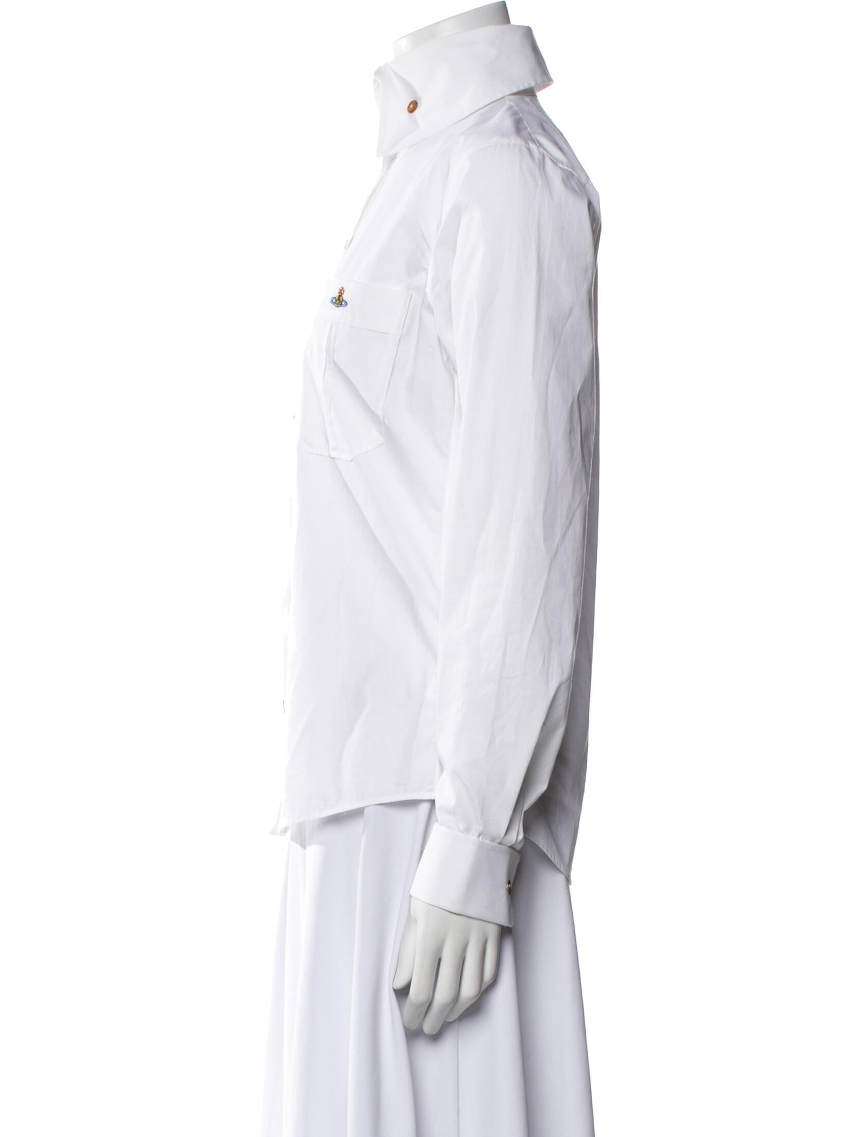 Vivienne Westwood Long Sleeve Button-Up Top