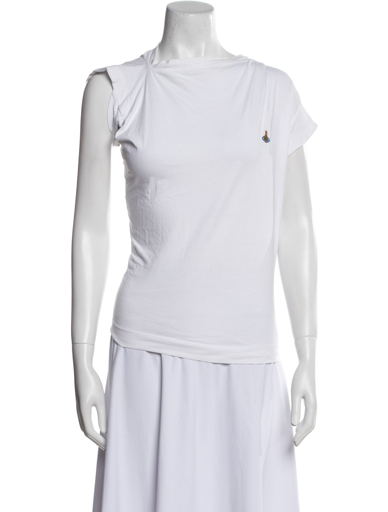 Vivienne Westwood Scoop Neck Short Sleeve Top