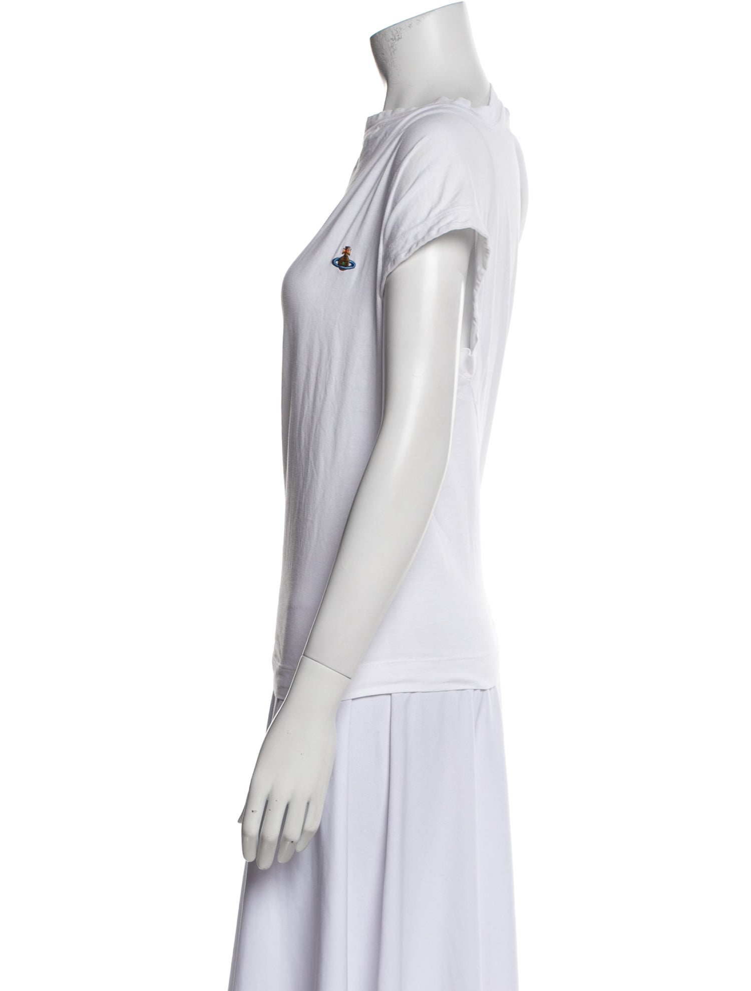 Vivienne Westwood Scoop Neck Short Sleeve Top