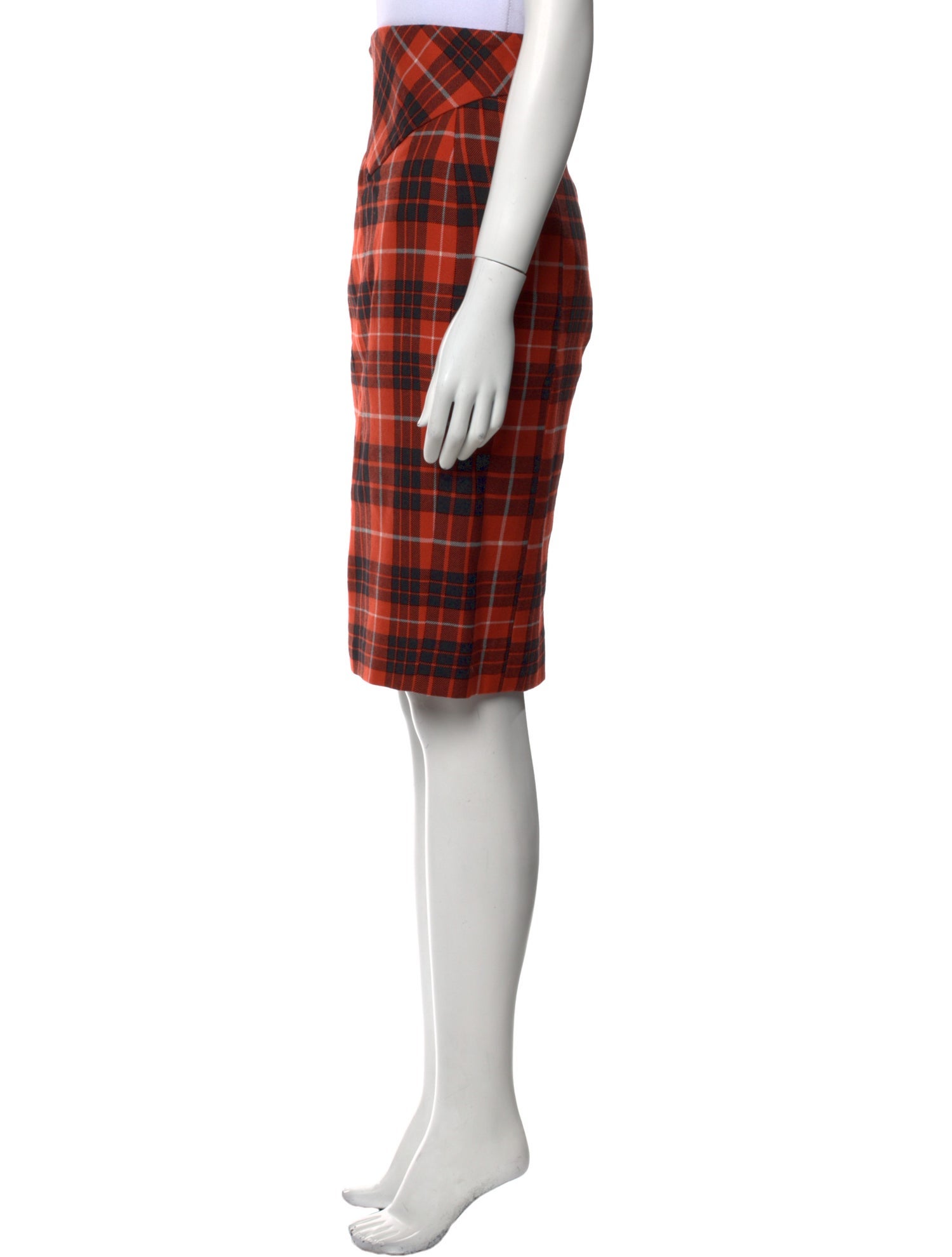 Vivienne Westwood Wool Knee-Length Skirt