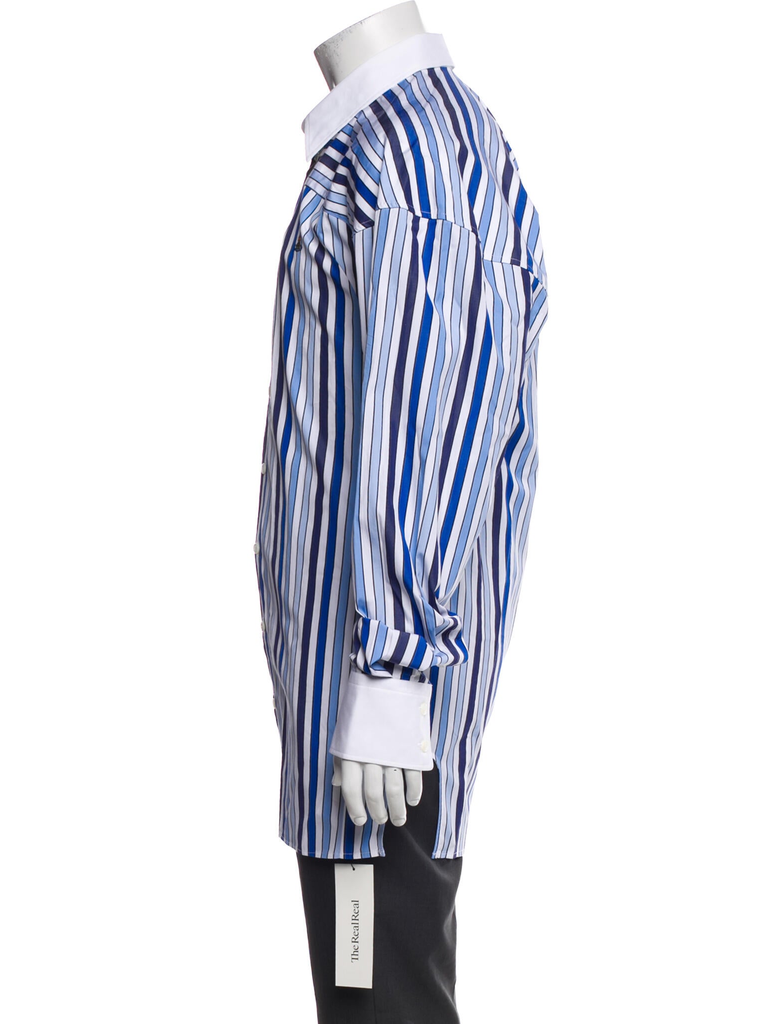 Vivienne Westwood Striped Long Sleeve Dress Shirt w/ Tags
