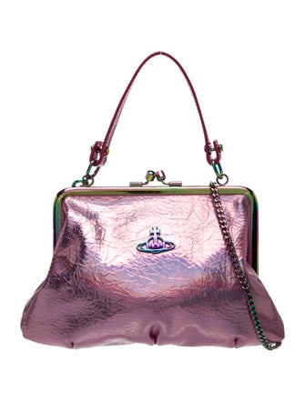 Vivienne Westwood Vegan Leather Iridescent Orb Granny Frame