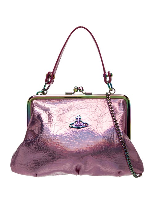 Vivienne Westwood Vegan Leather Iridescent Orb Granny Frame