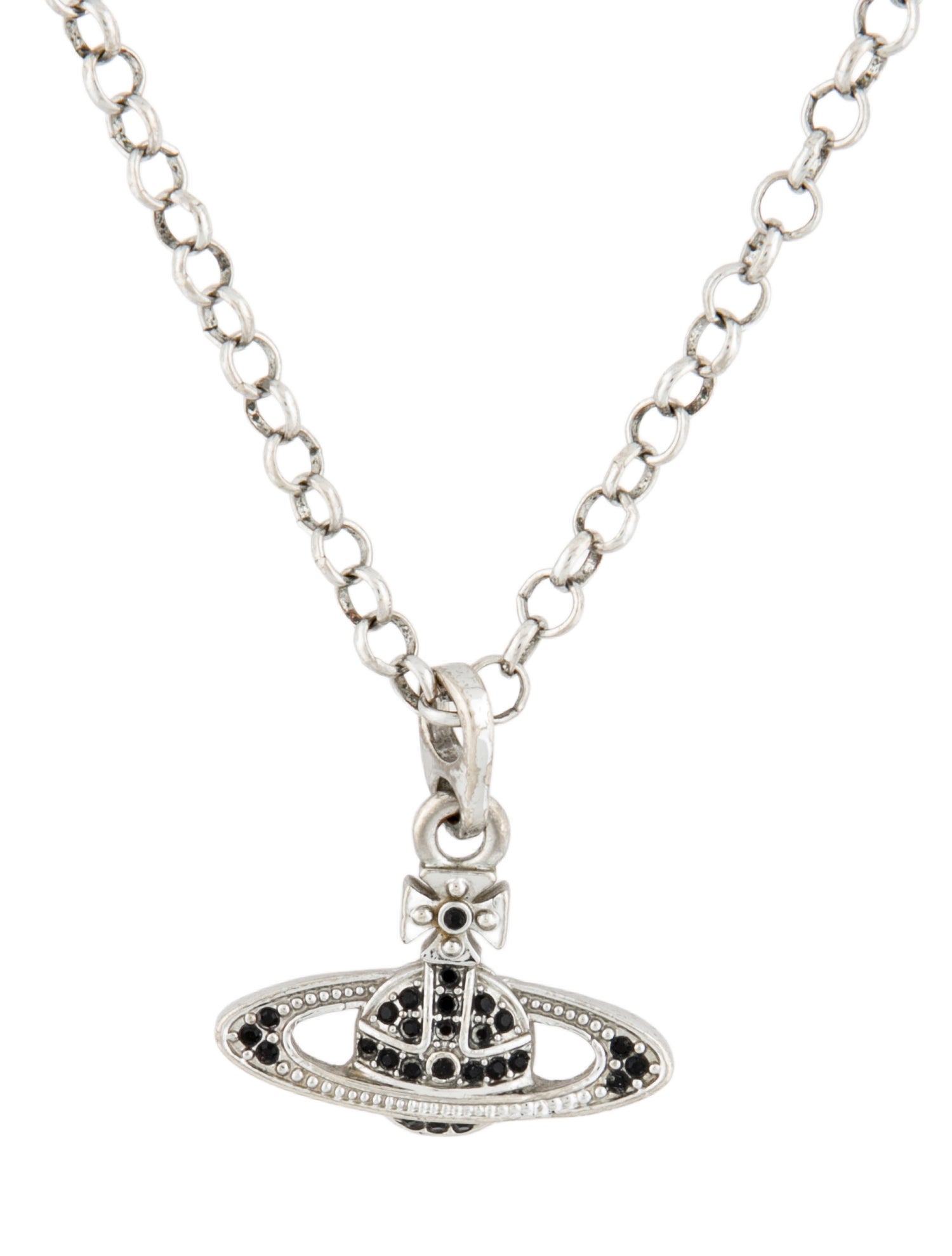 Vivienne Westwood Crystal Orb Pendant Necklace