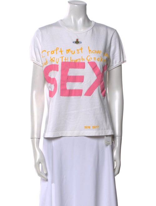 Vivienne Westwood Graphic Print Crew Neck T-Shirt