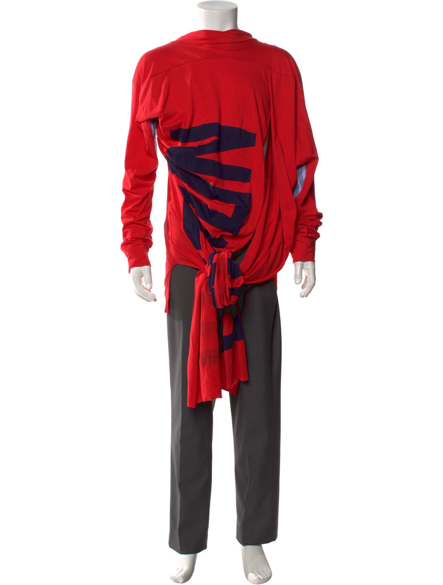 Vivienne Westwood Graphic Print Mock Neck T-Shirt