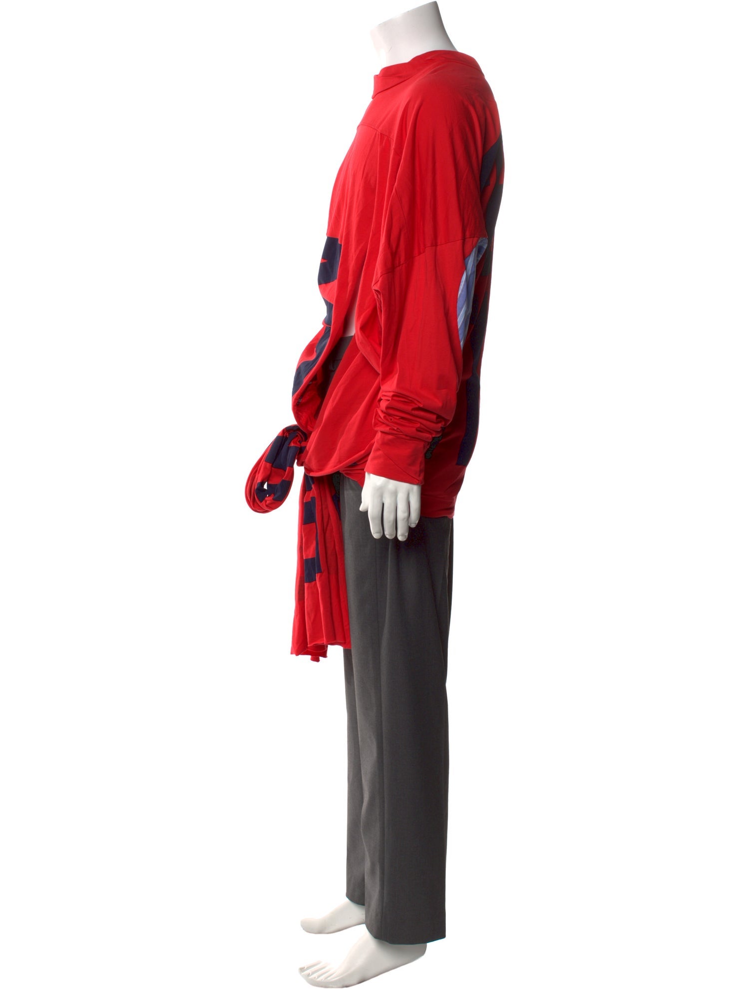 Vivienne Westwood Graphic Print Mock Neck T-Shirt