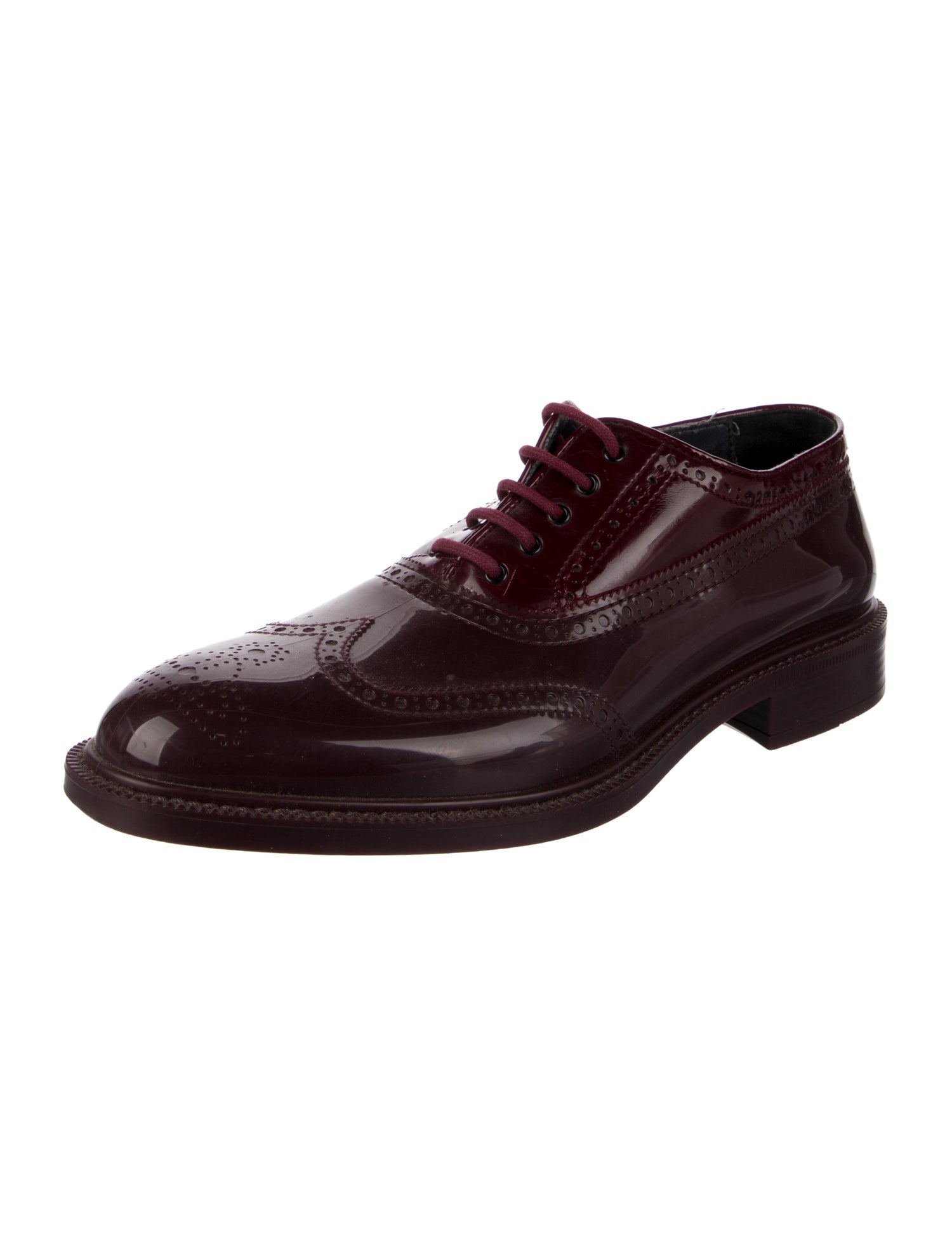 Vivienne Westwood Patent Leather Lasercut Accents Brogues
